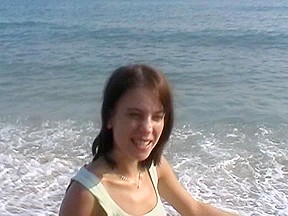 Non-Professional sex free from lustful pair pairing in beach bungalow