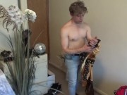Vegas Exotic Dancer interacts with Crowd Naked & Hard!