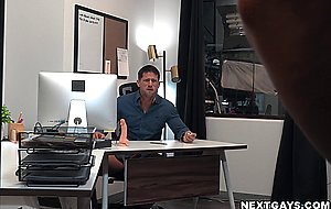 Janitor Roman Todd caught fapping by Alex Tanner