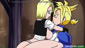 dragon ball parody hentai android 18 creampied by trunks uncensored hentai