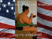 America Panties, Fuck Yeah! (Buy them in our store on ManyVids!)