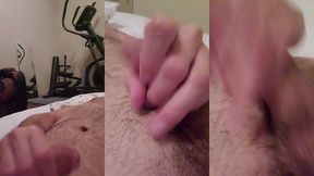 sexy man masturbating and cummin