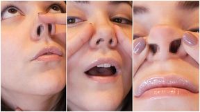 Nostril Fetish Nose Tour