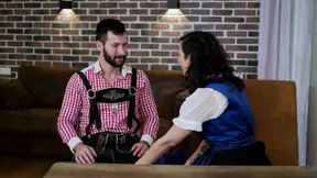 German couple's horny lovemaking in Austria