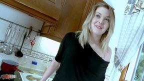 good fuck in the kitchen with the young french blonde cristal bardzo