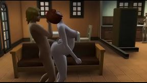 Sims 4 Fucking the Pizza Delivery Girl
