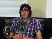 Horny Wanker Andy Roberts Got His Face Cum Covered