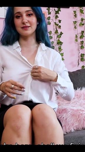 You Peek on Your Friend and Cum with Her