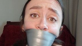 Tape Gag Escape Challenge