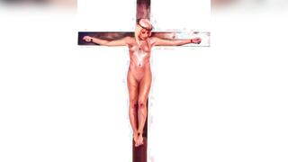 Female Jesus Crucified Naked Spanish Audio