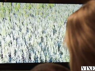 VIXEN Charming Golden-haired Bella Spark Ditches Boring BF For Passionate Outdoor Sex With Stranger