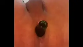 Exploring Depths: Solo Gay Anal Play With A Bottle