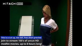 Don'_t Tell Doc I Cum On The Clock! Nurse Carissa Montgomery Sneaks Into Exam Room, Masturbates With Magic Wand At HitachiHoes - Reup