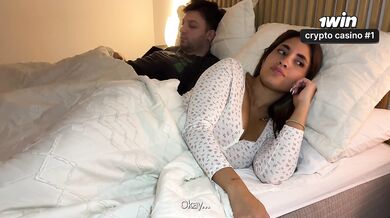 On vacation with my stepmother Pau Rojas, "It's bigger than your father's cock"