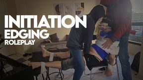 Initiation - Part 1 (720p) Gay Bondage - Gay Domination - Edging - Foot Fetish - BDSM