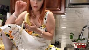 Penny Pax hot pussy play in the kitchen