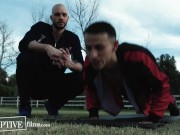 Coach Trains Athlete To Open Mind And Loosen Ass Before Game - Cliff Jensen, Des Irez - Disruptive