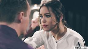 ”Desperate Guy Freezes The Time To Fuck Her Stunning Crush”