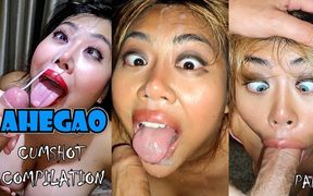 Ahegao Cumshot Compilation Part 2