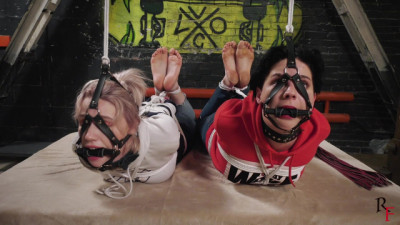 Challenge for the title of "QUEEN OF HOGTIE" between Astrid and Vesna