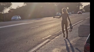 Sexynini83 - Naked on the street