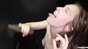 Claire Roos In Brace Yourself Claire, Deepthroating Is Hard!