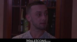 MaleIcons.com - Billie Ramos's introduction to gay sex with straight guy Vadim