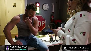 MODERN-DAY SINS - Filthy Mechanic Bangs Hot Cheating Wife Anna Claire Clouds