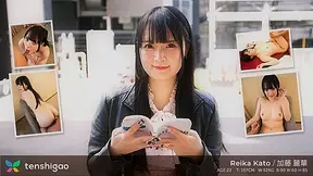 Rich Chick, Reika Kato, Gets Creampied In Her First Porn Scene Ever - Tenshigao (テンシガオ)
