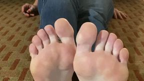 Naughty Dick & Foot Play