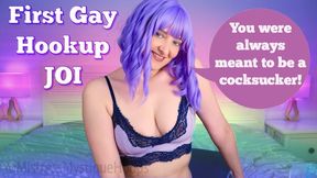 First Gay Hookup JOI - A moment in the gym shower turns into you finally giving in to your desire for cock! - Bisexual Encouragement, Make Me Bi, Bi-Sexual, Gay, Queer, Jerk Off Instruction, Female Domination, Femdom with Mistress Mystique Hoops - MP4