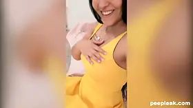 Amateur Brunette gets Freaky with her perfect body