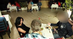 PUBLIC EXTREME! Hot licking and fucking orgy in a restaurant