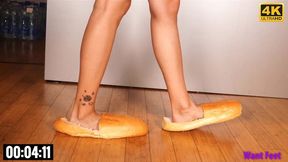 Amazon Trinity Bread Slippers - 4K MP4