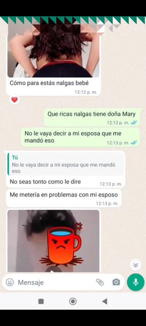 Mrs. Mary Got Very Horny and She Sent Me Photos and I Fucked Her
