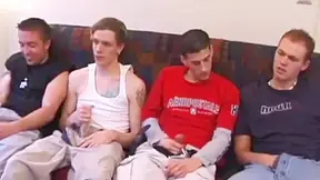 Four Guys Sucking Dick