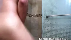 Roman Blakes Steaming Solo Shower Fantasy – Horny Latino Guy Jerking Off 18+
