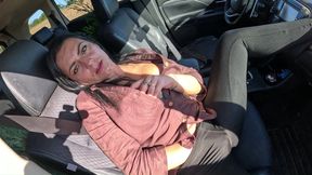 Sloppy Blowjobs & Big Boobs Teasing - Cameltoe, Moans & Wet Fingers