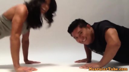 Push up challenge - woman vs man