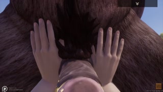 Wild Life / Gay Furry Blowjob in POV