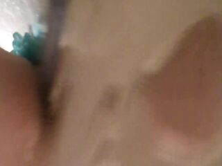 mother I'd like to fuck loosens up with an 8" sextoy in the shower