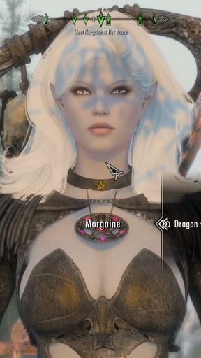 Skyrim B and L mod - Finding Morgaine and helping our her sexual needs   Clip 1