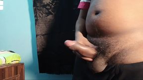 Seeing the thick and curvy cock, the girls get water in their burrows.