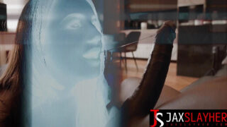 Interracial POV kul: Bystig tatuerad brunett suger en enorm svart kuk och får sedan sin trånga röv förstörd hårdporr