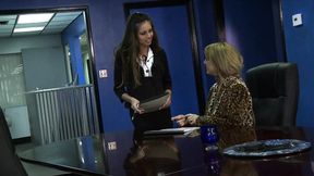 Isabella Sky and Mia Presley are horny lesbians masturbating