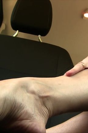 Sensual Calf Massage and Oil Lotioning