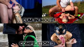 THE BEST CUMSHOT COMPILATION, ORAL CREAMPIE, CUMPLAY, CUMSHOT IN MY THROAT AND MOUTH