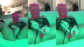 masturbation en cagoule roseje mouille a fond pour toi jusqu’a squirt...