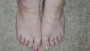 Barefeet on carpet