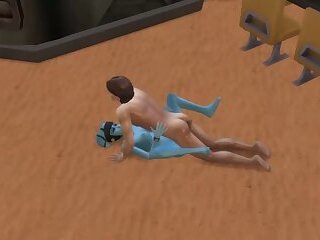 Ana kin Argues with Padme So He Calls Alien Slut Over to Fuck (STAR WARS PARODY)